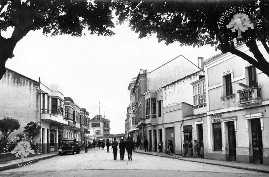 1954 - Inauguracin Calle de La Corua